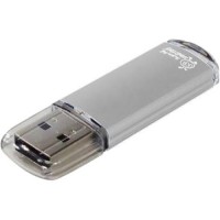 USB-накопитель Smartbuy V-Cut 64Gb USB 2.0 Сверкающий серебристый (SB64GBVC-S)