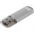 USB-накопитель Smartbuy V-Cut 64Gb USB 2.0 Сверкающий серебристый (SB64GBVC-S) оптом
