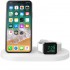 Док-станция Belkin BoostUp Wireless для iPhone + Apple Watch + USB-A-port белая оптом