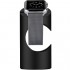 Док-станция Just Mobile TimeStand для Apple Watch чёрная оптом
