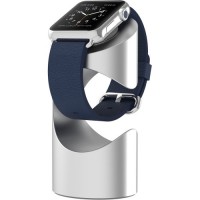 Док-станция Just Mobile TimeStand для Apple Watch серебристая