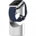 Док-станция Just Mobile TimeStand для Apple Watch серебристая оптом