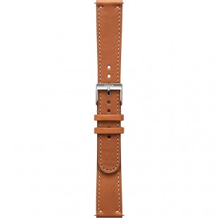 Кожаный ремешок для часов Nokia (Withings) Steel HR 36 коричневый оптом