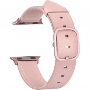 Кожаный ремешок LYAMBDA MAIA для Apple Watch 42/44 мм розовый (DSP-02-44) оптом