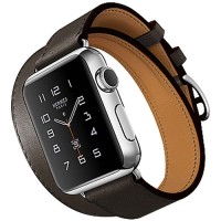 Набор ремешков 3 в 1 Rock Geniune Leather Watch Strap Set для Apple Watch 42 мм чёрных