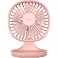 Настольный вентилятор Baseus Pudding-Shaped Fan розовый