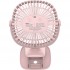 Портативный вентилятор Baseus Box clamping Fan с прищепкой розовый оптом