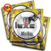 Презервативы Luxe Mini Box (3 штуки) Игра (Igra)