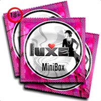 Презервативы Luxe Mini Box (3 штуки) Коко Шанель (Koko Shanel)