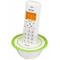 Радио-телефон Switel DE201 бело-зелёный