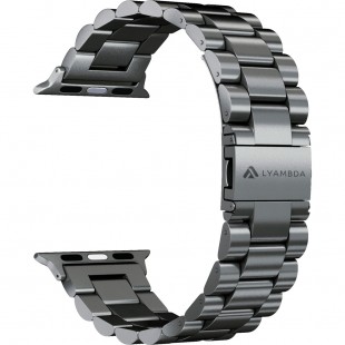 Ремешок LYAMBDA KEID для Apple Watch 38/40 мм чёрный (DS-APG-02-40-BL) оптом