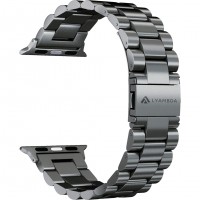 Ремешок LYAMBDA KEID для Apple Watch 42/44 мм чёрный (DS-APG-02-44-BL)