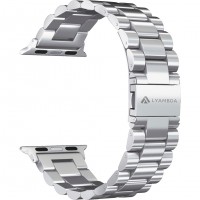 Ремешок LYAMBDA KEID для Apple Watch 42/44 мм серебристый (DS-APG-02-44-SL)