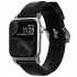 Ремешок Nomad Traditional для Apple Watch 42/44 мм чёрный / серебристый оптом