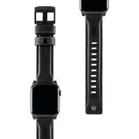 Ремешок UAG Leather Watch Strap для Apple Watch 42/44 мм чёрный