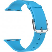 Силиконовый ремешок LYAMBDA ALCOR для Apple Watch 38/40 мм голубой (DS-APS08C-40-BL)