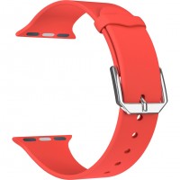 Силиконовый ремешок LYAMBDA ALCOR для Apple Watch 38/40 мм красный (DS-APS08C-40-RD)