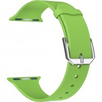 Силиконовый ремешок LYAMBDA ALCOR для Apple Watch 42/44 мм зелёный (DS-APS08C-44-GN)