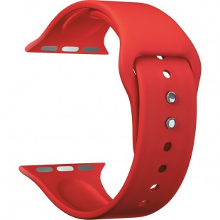 Силиконовый ремешок LYAMBDA ALTAIR для Apple Watch 38/40 мм красный (DS-APS08-40-RD) оптом