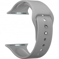 Силиконовый ремешок LYAMBDA ALTAIR для Apple Watch 38/40 мм серый (DS-APS08-40-GR)