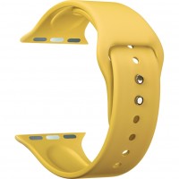 Силиконовый ремешок LYAMBDA ALTAIR для Apple Watch 38/40 мм жёлтый (DS-APS08-40-YL)