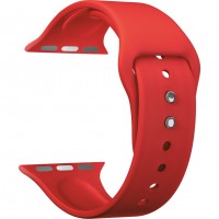 Силиконовый ремешок LYAMBDA ALTAIR для Apple Watch 42/44 мм красный (DS-APS08-44-RD)