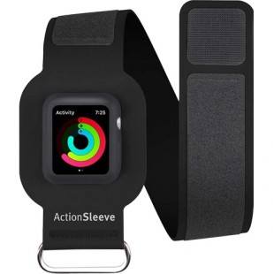 Спортивный чехол на руку Twelve South Action Sleeve Armband для Apple Watch 42mm чёрный оптом
