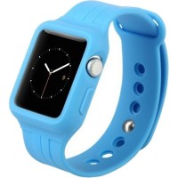 Спортивный ремешок Baseus Fresh Color Plus для Apple Watch 38 мм синий