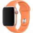 Спортивный ремешок Gurdini Sport Band для Apple Watch 38/40 мм оранжевый (Papaya) оптом
