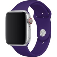 Спортивный ремешок Gurdini Sport Band для Apple Watch 42/44 мм фиолетовый (Ultra Violet)