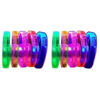 Светящиеся браслеты Hercules LED Wristbands (10 штук)