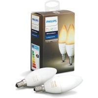 Умная лампа Philips Hue White Ambiance E14 (2 штуки)