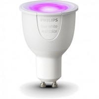 Умная лампа Philips Hue White and Color Ambiance GU10 (1 штука)