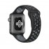 Умные часы Apple Watch Nike+ 38 мм, алюминий «серый космос», спортивный ремешок Nike «чёрный/холодный серый» оптом