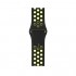 Умные часы Apple Watch Nike+ 42 мм, алюминий «серый космос», спортивный ремешок Nike «чёрный/салатовый» оптом