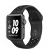Умные часы Apple Watch Series 3 38мм, алюминий «серый космос», спортивный ремешок Nike цвета «антрацитовый/чёрный» оптом