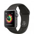 Умные часы Apple Watch Series 3 38мм, алюминий «серый космос», спортивный ремешок серого цвета оптом