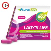 Возбуждающее средство SuperCaps Lady's Life (14 капсул) для женщин