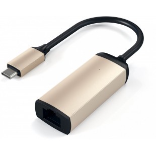 Адаптер Satechi Aluminium USB-C to Ethernet ST-TCENG (Gold) оптом
