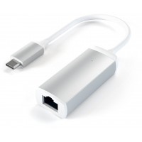 Адаптер Satechi Aluminium USB-C to Ethernet ST-TCENS (Silver)
