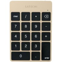 Беспроводная цифровая клавиатура Satechi Slim Rechargeable Bluetooth Keypad ST-SALKPG (Gold)
