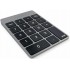 Беспроводная цифровая клавиатура Satechi Slim Rechargeable Bluetooth Keypad ST-SALKPM (Dark Grey) оптом