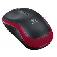 Беспроводная мышь Logitech Wireless Mouse M185 910-002240 (Black/Red)