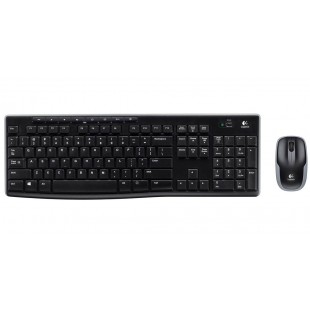 Беспроводные клавиатура и мышь Logitech Wireless Combo MK270 (Black) оптом