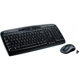 Беспроводные клавиатура и мышь Logitech Wireless Combo MK330 (Black) оптом