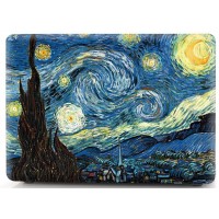 Чехол-накладка i-Blason Cover для MacBook Air 13 (2018) A1932 (Van Gogh Starry Sky)