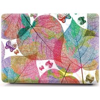 Чехол накладка пластиковая i-Blason Cover для Macbook Pro 13 A1706/A1708 (Beautiful heart shapet leaf)