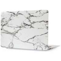 Чехол-накладка пластиковая i-Blason для Macbook Air 13 (White Marble)