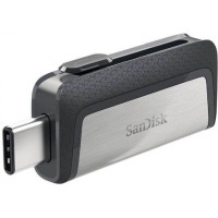 Флеш-накопитель SanDisk Ultra Dual 64Gb USB-C/USB 3.0 SDDDC2-064G-G46 (Silver)