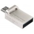 Флеш-накопитель Transcend JetFlash 880 64Gb USB 3.0/microUSB TS64GJF880S (Silver) оптом